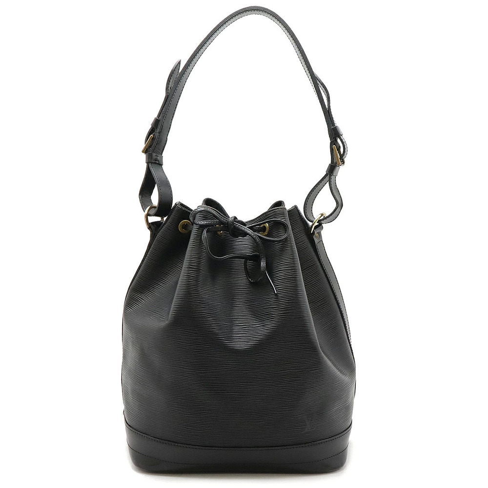 LOUIS VUITTON Epi Noe Shoulder Bag Hobo Drawstring Noir Black